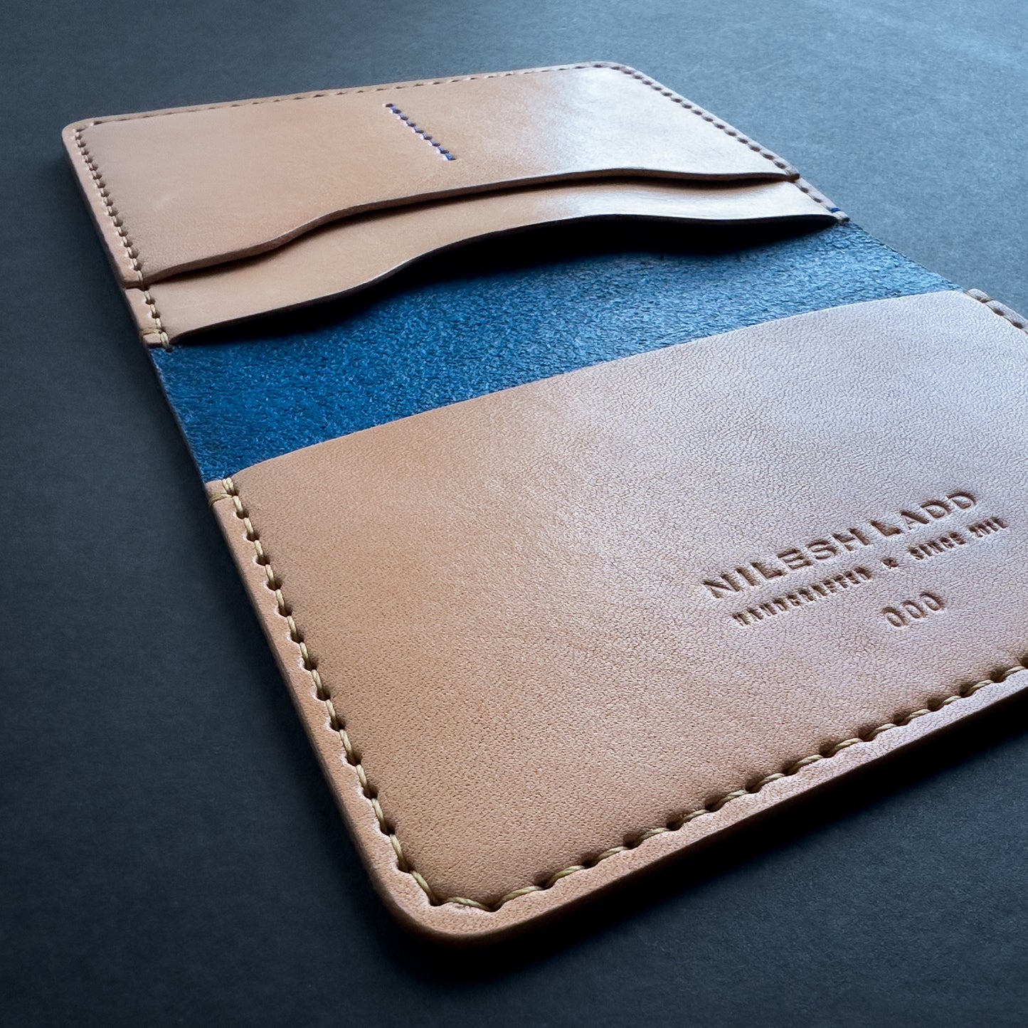 Passport Leather Wallet Handmade in Canada